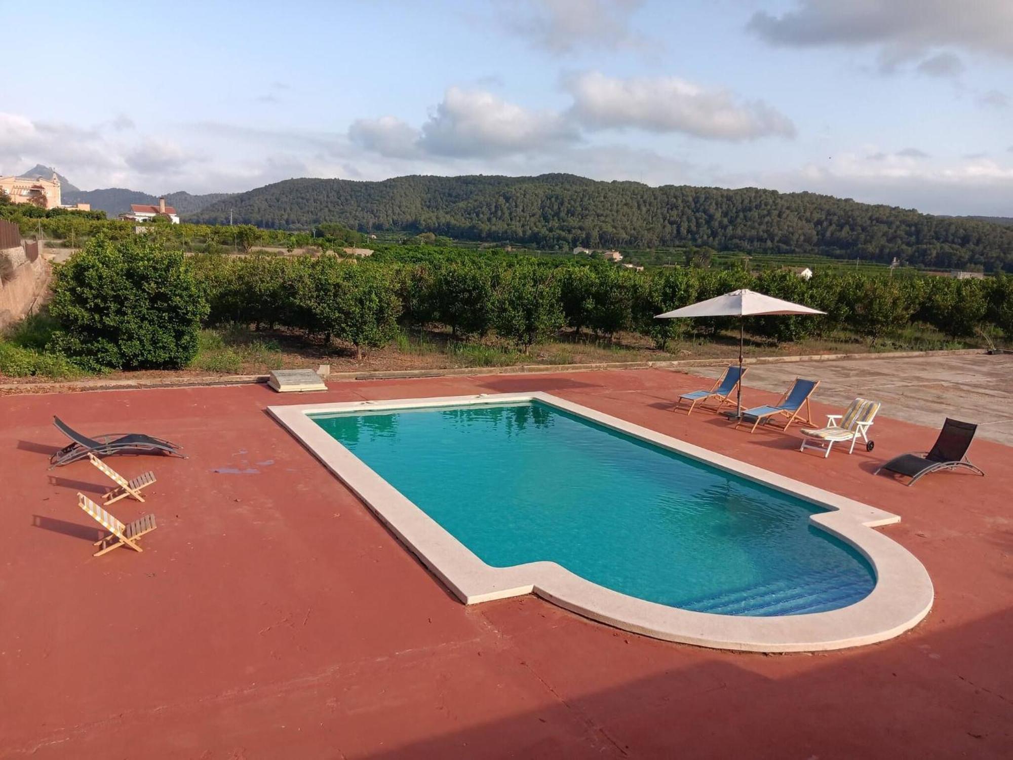 Casa Magnolia, A Rural Paradise House With Pool Alzira Extérieur photo