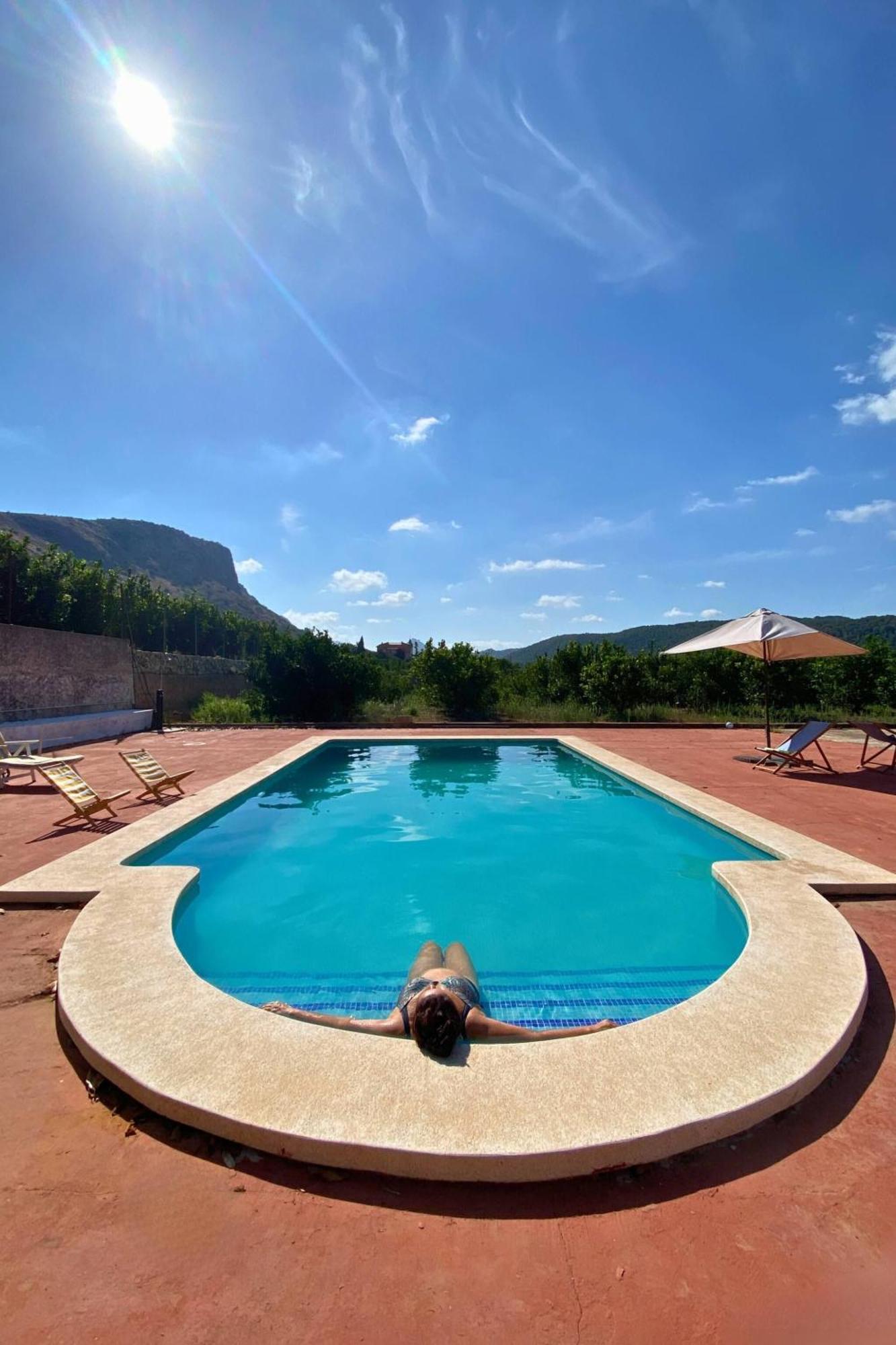 Casa Magnolia, A Rural Paradise House With Pool Alzira Extérieur photo